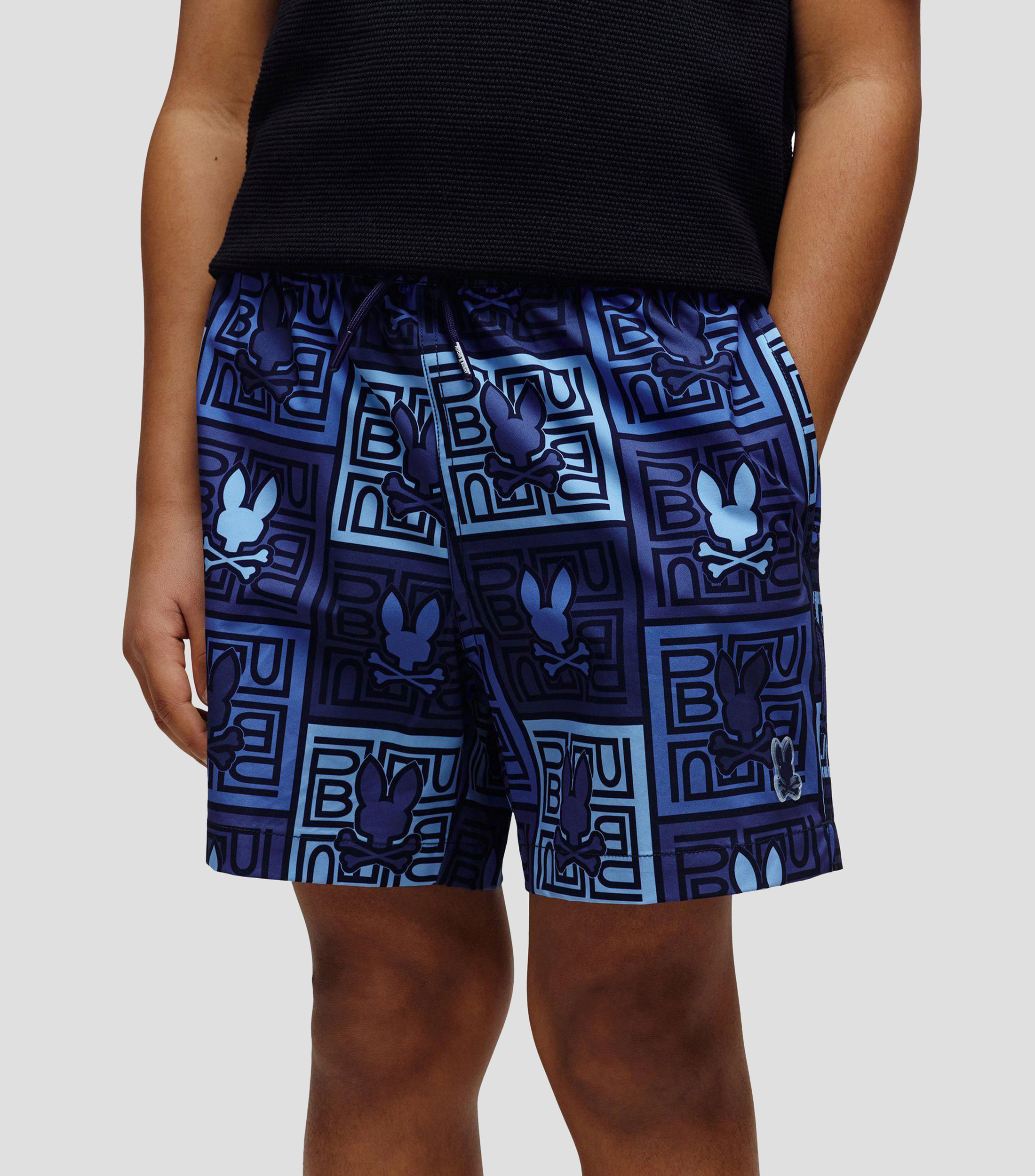Traje de baño corto estampado Niño
